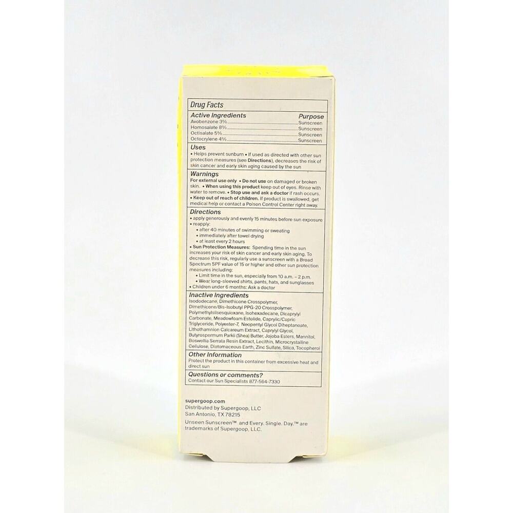 Supergoop! Unseen Sunscreen - SPF 40 1.7 fl oz - Invisible, Broad Spectrum - Picture 3 of 6